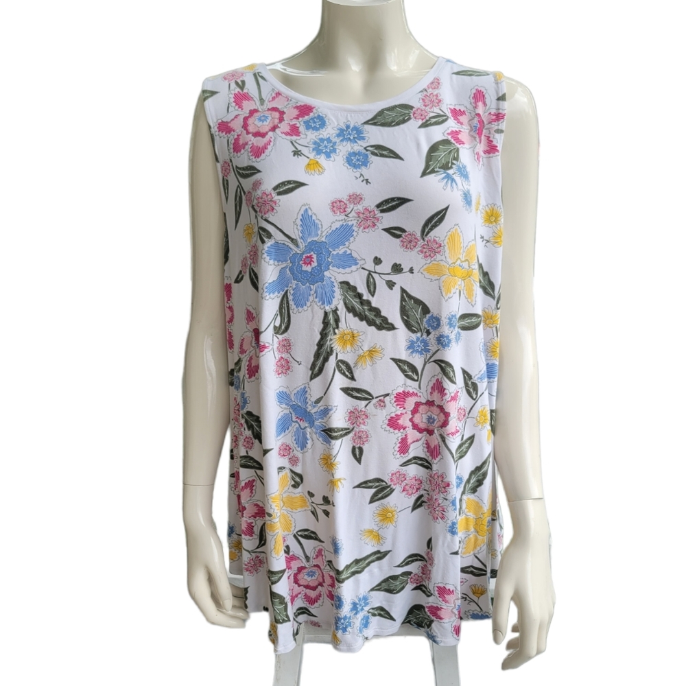XXL floral soft tank top by Old Navy